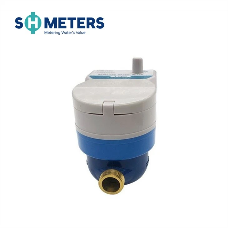 Brass Body Smart With Valve Lora Water Meter Valve Control Remote Reading