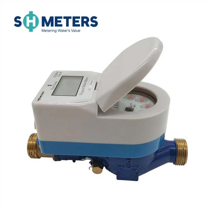 Intelligent Ic Card Prepayment Digital Home Water Meter