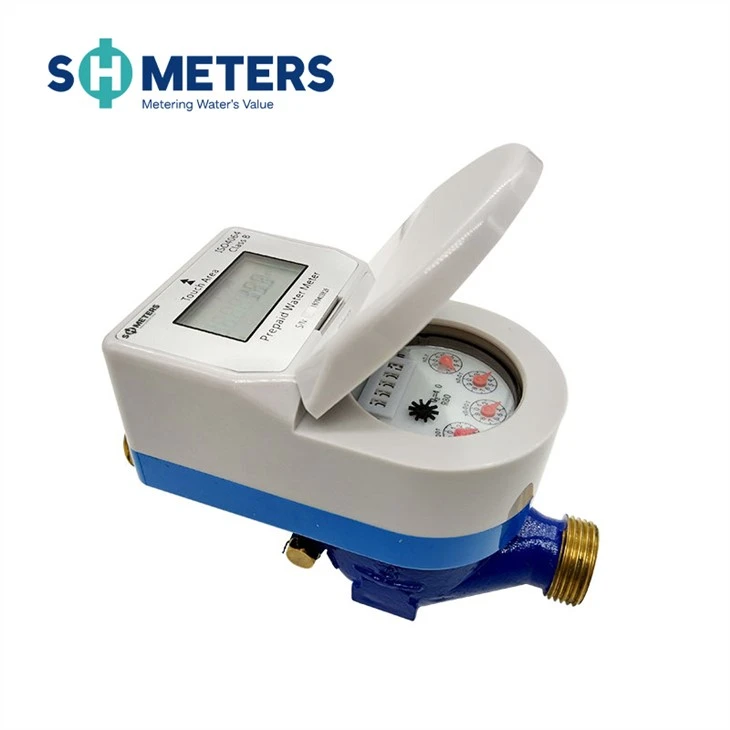3/4'' Residential Sim Card Smart IC Card Prepaid Water Meter With Shut Off 3/4'' Residential Sim Card Smart IC Card Prepaid Water Meter With Shut Off
