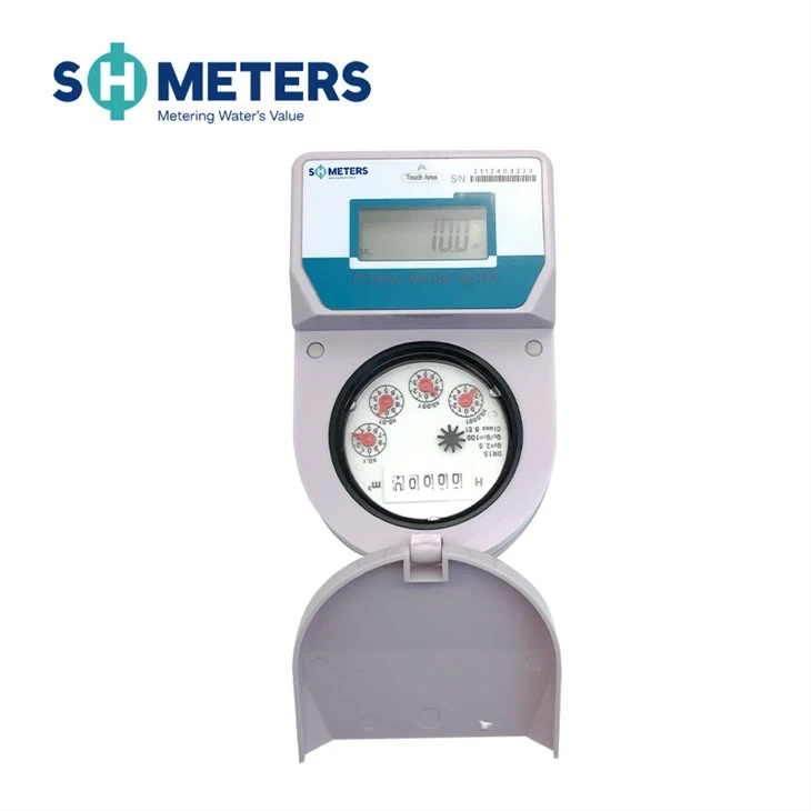 Smart IC Card Prepaid Water Meter Brass Body