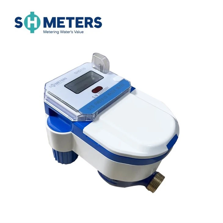 STS Prepaid Smart Water Meter Brass Body DN15~25mm factory